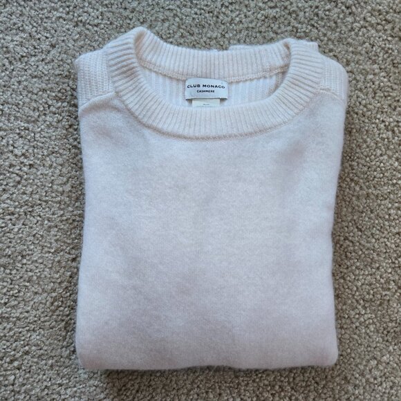 NWOT Club Monaco Thick Cashmere Sweater - Picture 9 of 11